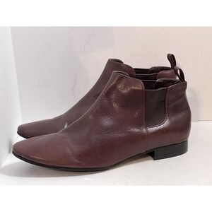 Cole Haan Women's Booties Size 10.5  Ankle Boots 10 1/2 Brown Worn‎ Once